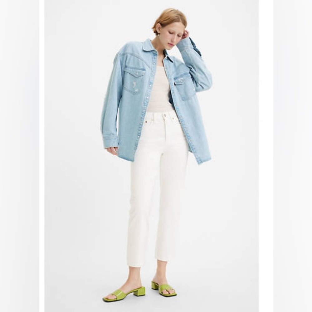Levi’s Wedgie Straight In the Clouds NWT 29w X 28l
